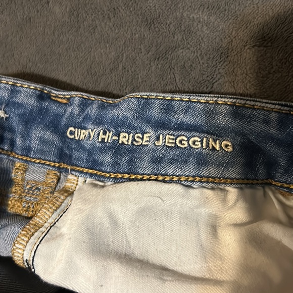 american eagle curvy high rise jegging - Picture 4 of 5